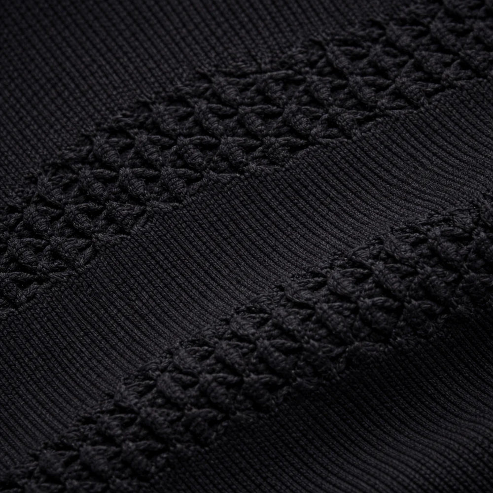Blast'n Gear Textured Compression Shirt — Black